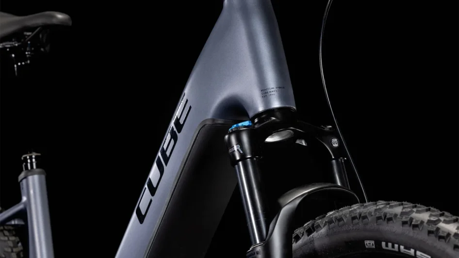 CUBE REACTION HYBRID PRO 600 WH EASY ENTRY METALLICGREY´N´BLACK 2025