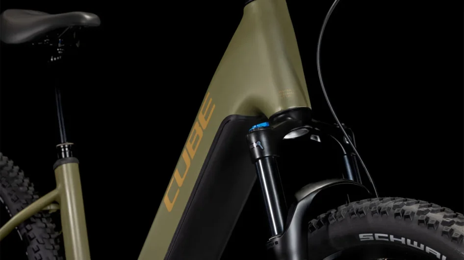 CUBE REACTION HYBRID PRO 800 WH EASY ENTRY DUSTOLIVE´N´GOLD 2025