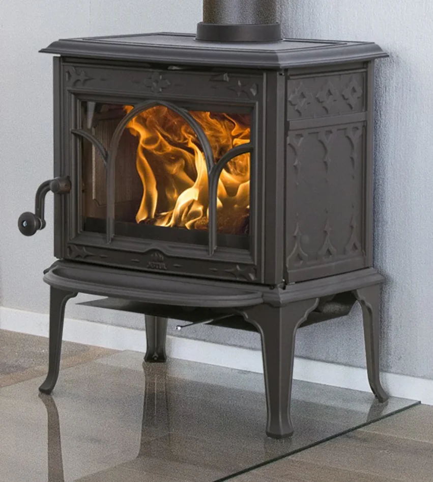 Litinová krbová kamna JOTUL F 100 ECO LL ČERNÝ LAK