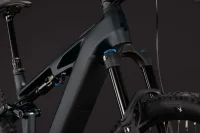Celoodpružené elektrokolo CUBE STEREO HYBRID ONE44 HPC RACE 800 COAL´N´GREEN 2027 rám