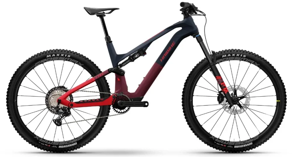 Celoodpružené elektrokolo HAIBIKE LYKE CF 11 BLACK/RED 2024
