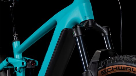 CUBE STEREO HYBRID ONE44 EX SCUBABLUE´N´BLACK 2025