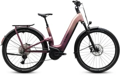 Elektrokolo CUBE NURIDE HYBRID ONE11 HPC SLX 800 EASY ENTRY MAUVE´N´BLACK 2027