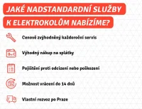 Jaké nadstandardní služby k elektrokolům nabízíme?