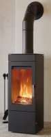 BLAZE HARMONY ELEMENT 04 ANTHRACITE - Vývod kouřovodu: Vrchní
