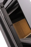 Krbová plechová kamna HS FLAMINGO AQUAFLAM VARIO LEND 11/5 tříbodové zavírání