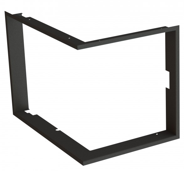 BEF HOME ZAZDÍVACÍ RÁMEK 1X90° THERM 8 CP/CL 60 MM