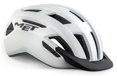 Cyklistická přilba MET ALLROAD BÍLÁ MATNÁ