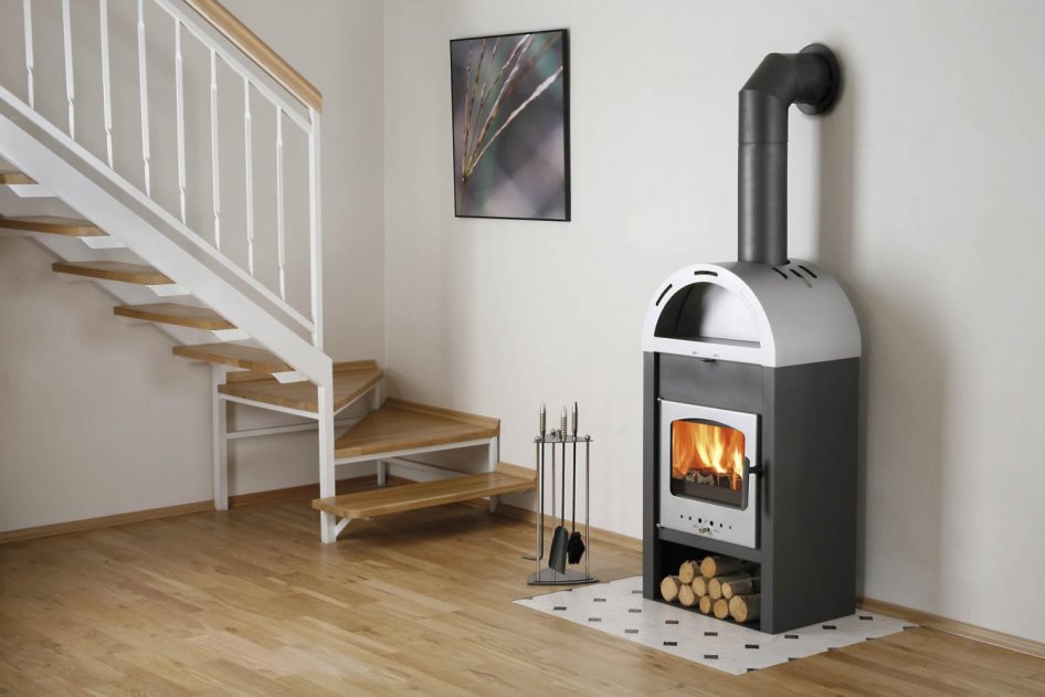 Krbová kamna HAAS+SOHN VAASA PLUS III - v interiéru