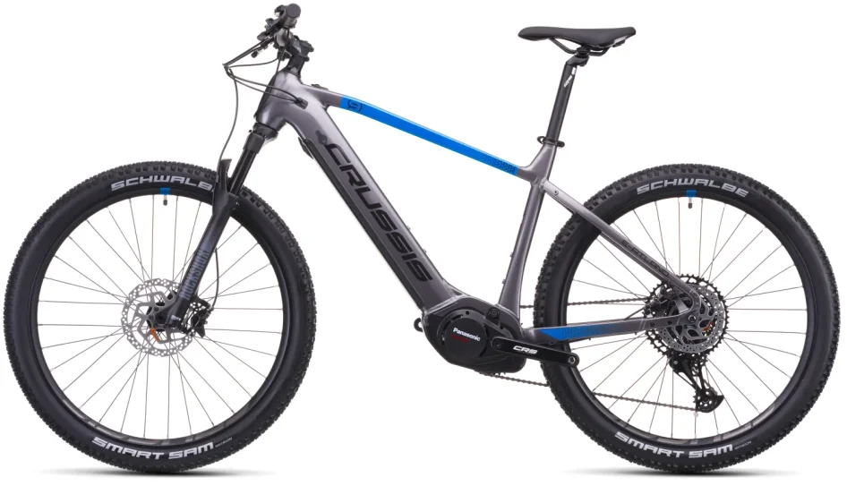 Elektrokolo CRUSSIS E-ATLAND 9.11 715 WH 2026 pohled z boku