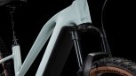 Elektrokolo CUBE REACTION HYBRID RACE TRAPEZE DESERTGREEN´N´PRISM 2025