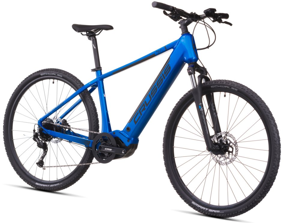 Elektrokolo CRUSSIS E-CROSS 7.11 715 WH 2026 pohled z boku