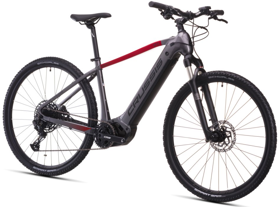 Elektrokolo CRUSSIS E-CROSS 9.11 715 WH 2026 pohled z boku