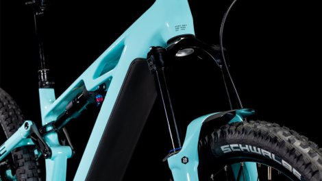Celoodpružené elektrokolo CUBE STEREO HYBRID ONE77 HPC RACE DAZZLE´N´BLACK 2025