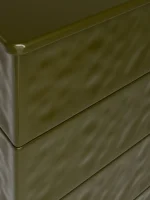 Krbová kachlová kamna HS FLAMINGO AQUAFLAM VARIO PERU 11/5 - zelená detail I