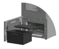 Krbová kamna BLAZE ELEMENT M+ 04 popelník
