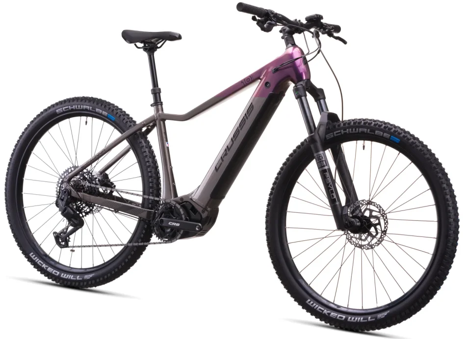Elektrokolo CRUSSIS E-GUERA 10.11 715 WH 2026 pohled z boku