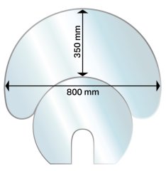 ADURO SKLO PŘED A POD KAMNA