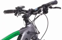 Elektrokolo CRUSSIS E-GORDO 9.11 715 WH 2026 detail řídítek Elektrokolo CRUSSIS E-GORDO 9.11 715 WH 2026 detail řídítek