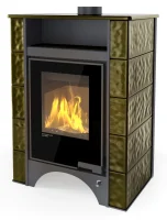 Krbová kachlová kamna HS FLAMINGO AQUAFLAM VARIO PERU 11/7 ER - produktové foto