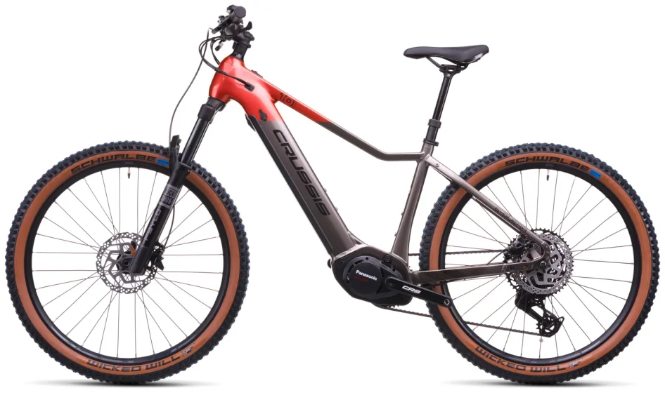 Elektrokolo CRUSSIS E-GUERA 10.11 715 WH 2026 detail z boku