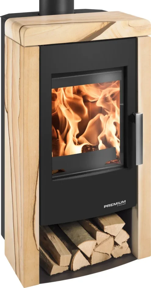 Krbová kamna HAAS+SOHN PINEROLO WOODSTONE PRESTIGE