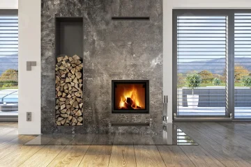 K čemu slouží revizní dvířka u krbové obestavby