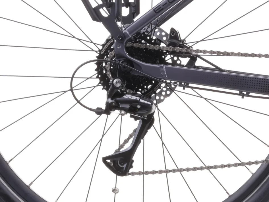 Elektrokolo CRUSSIS E-GORDO 7.11 715 WH 2026 detail přehazovačky