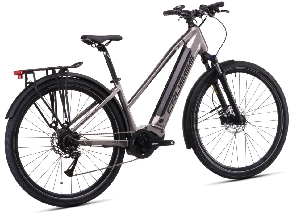 Elektrokolo CRUSSIS E-SAVELA 7.11 691 WH 2026 pohled z boku