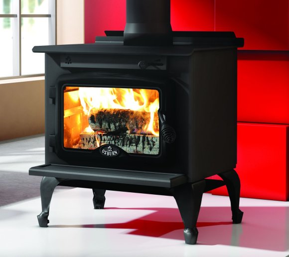 Kanadská krbová kamna si vědí se zimou rady