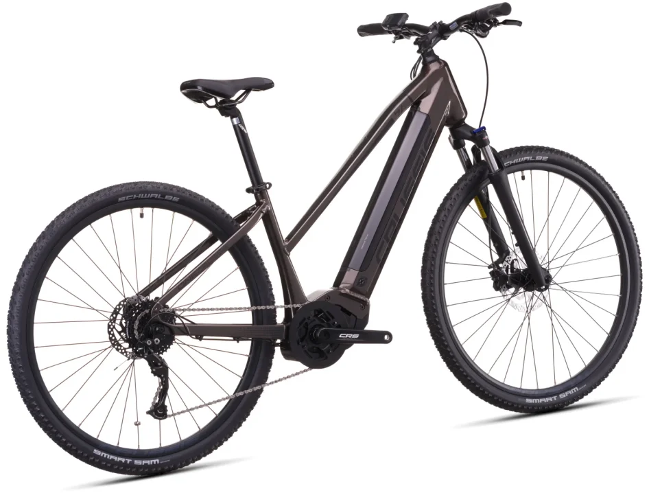 Elektrokolo CRUSSIS ONE-CROSS LOW 7.11 691 WH 2026 pohled z boku
