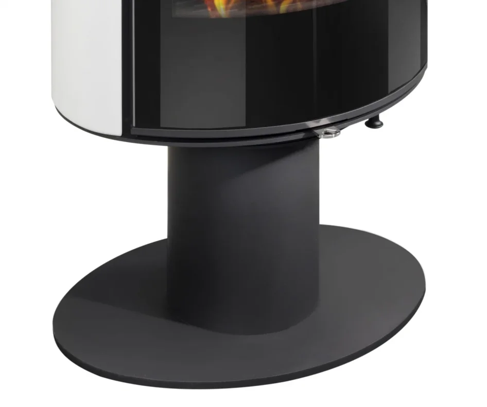 Krbová kachlová kamna ROMOTOP LAREDO T 01 - detail otočný mechanismus