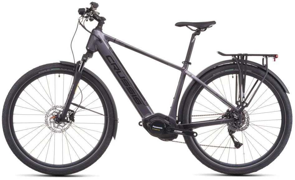 Elektrokolo CRUSSIS E-GORDO 7.11 715 WH 2026 pohled z boku