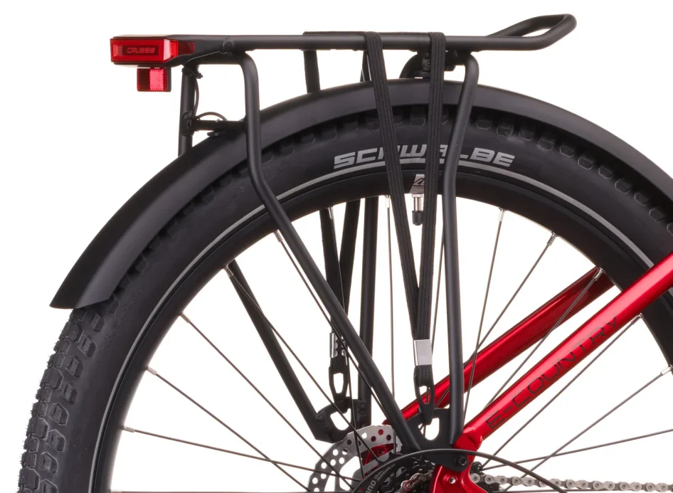 Elektrokolo CRUSSIS E-COUNTRY 7.11 894 WH 2026 detail nosiče