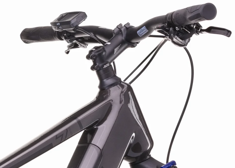 Elektrokolo CRUSSIS ONE-CROSS 7.11 513 WH 2026 detail řídítek