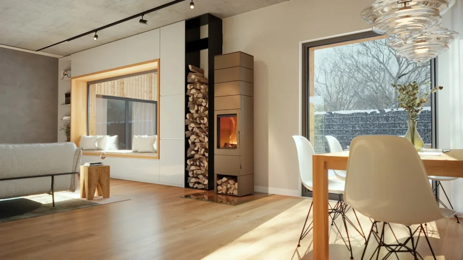 Krbová kamna BLAZE ELEMENT Q4+ 07 interiér