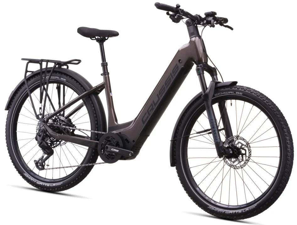 Elektrokolo CRUSSIS ONE-COUNTRY 10.11 715 WH 2026 pohled z boku