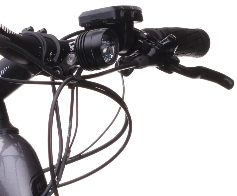 Elektrokolo CRUSSIS E-GORDO 9.11 715 WH 2026 detail světla