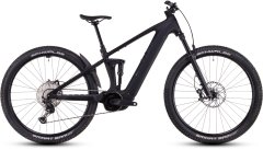 Celoodpružené elektrokolo CUBE STEREO HYBRID ONE22 SLX BLACKLINE 2025