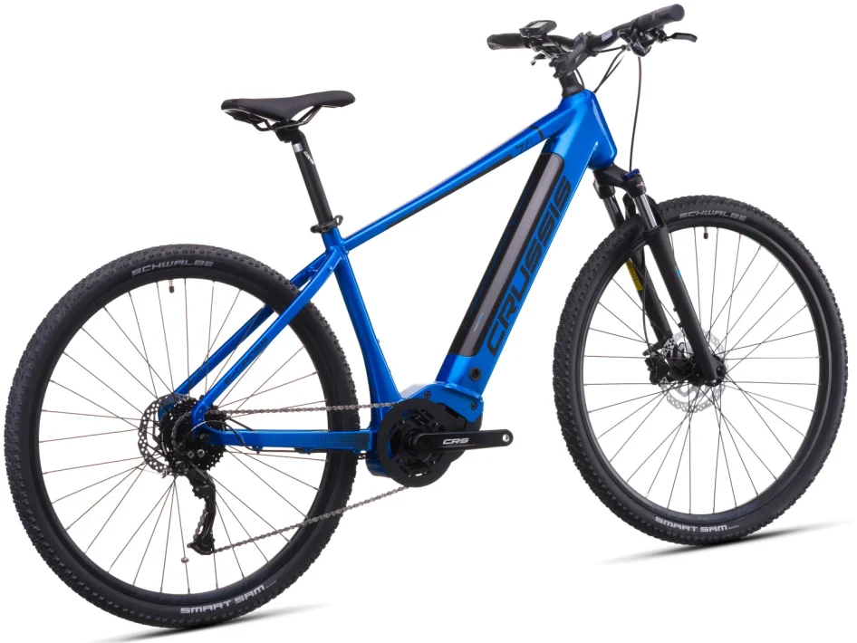 Elektrokolo CRUSSIS E-CROSS 7.11 715 WH 2026 pohled z boku
