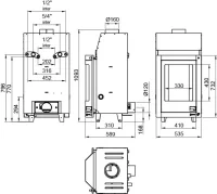 Krbová vložka HS FLAMINGO AQUAFLAM 12 AR nákres prizmat