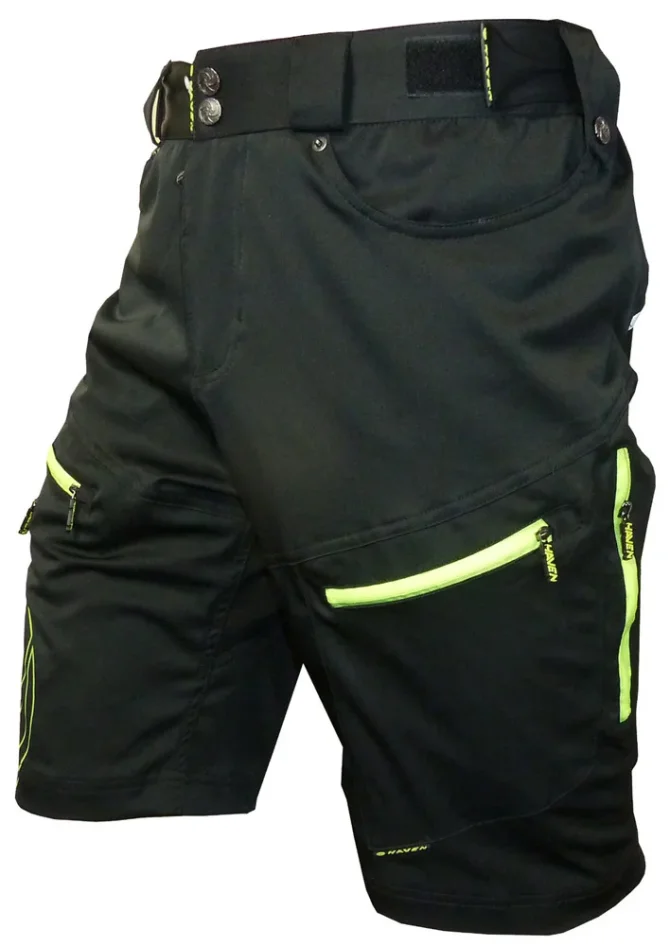 HAVEN CYKLOKRAŤASY NAVAHO SLIMFIT MEN BLACK/GREEN