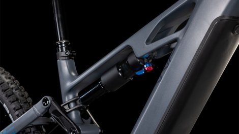 Celoodpružené elektrokolo CUBE STEREO HYBRID ONE77 HPC RACE SLAPGREY´N´PRISM 2025