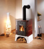 Krbová kachlová kamna HAAS+SOHN EBOLI - hnědá I