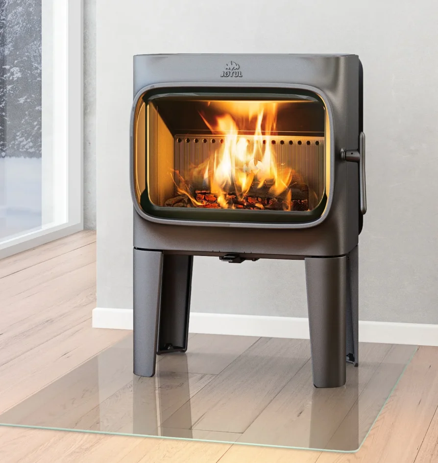 Litinová krbová kamna JOTUL F 305 LL ČERNÝ LAK detail 2