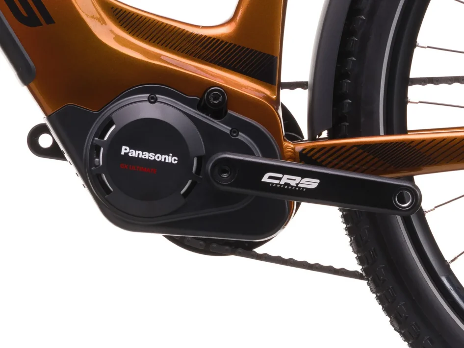 Elektrokolo CRUSSIS E-COUNTRY 10.11 715 WH 2026 detail motoru