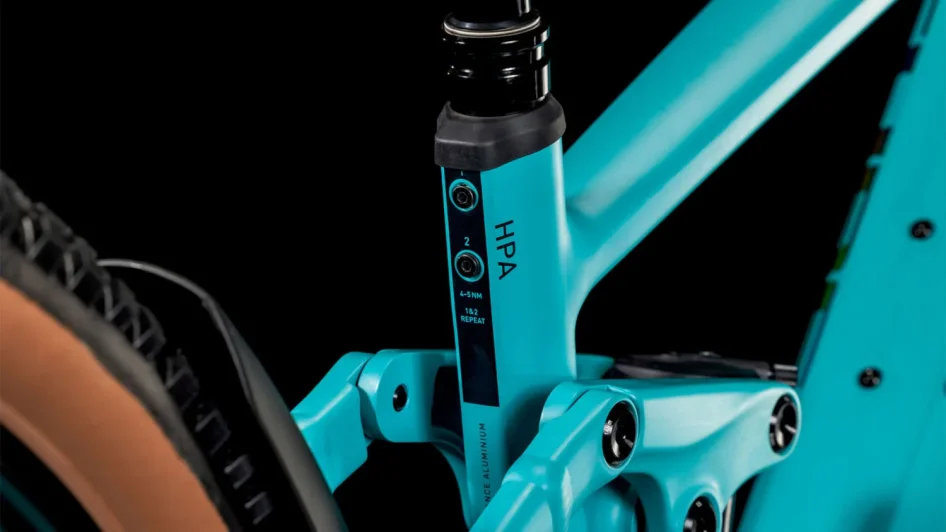 CUBE STEREO HYBRID ONE44 EX SCUBABLUE´N´BLACK 2025