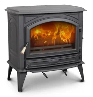 Litinová krbová kamna DOVRE 760WD - černý lak