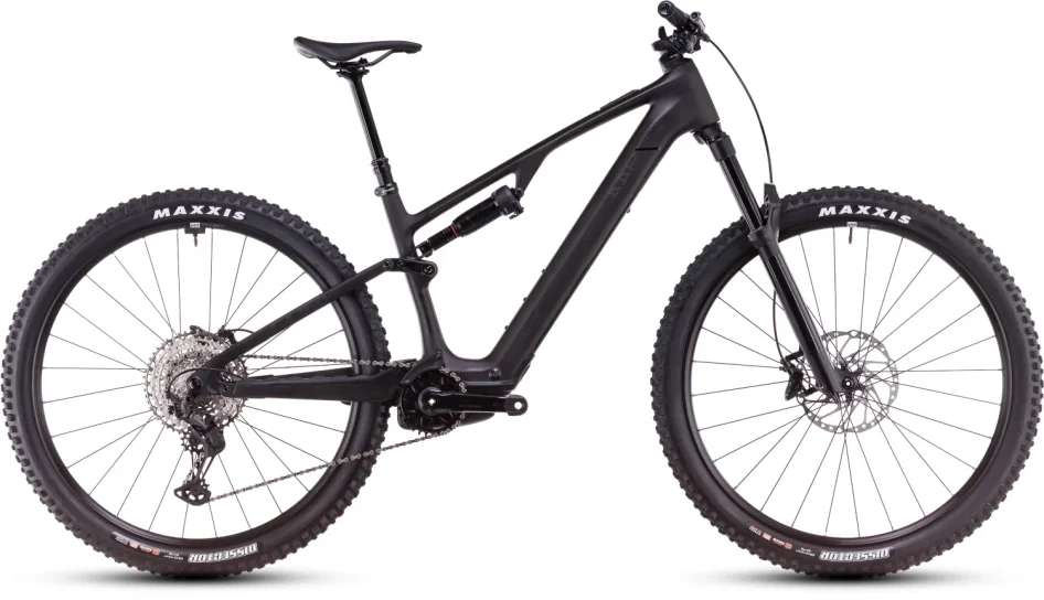 Celoodpružené elektrokolo CUBE AMS HYBRID ONE44 C:68X RACE 29 BLACKLINE 2025