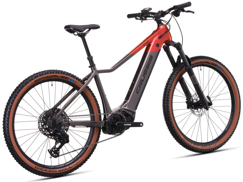 Elektrokolo CRUSSIS E-GUERA 10.11 894 WH 2026 detail z boku